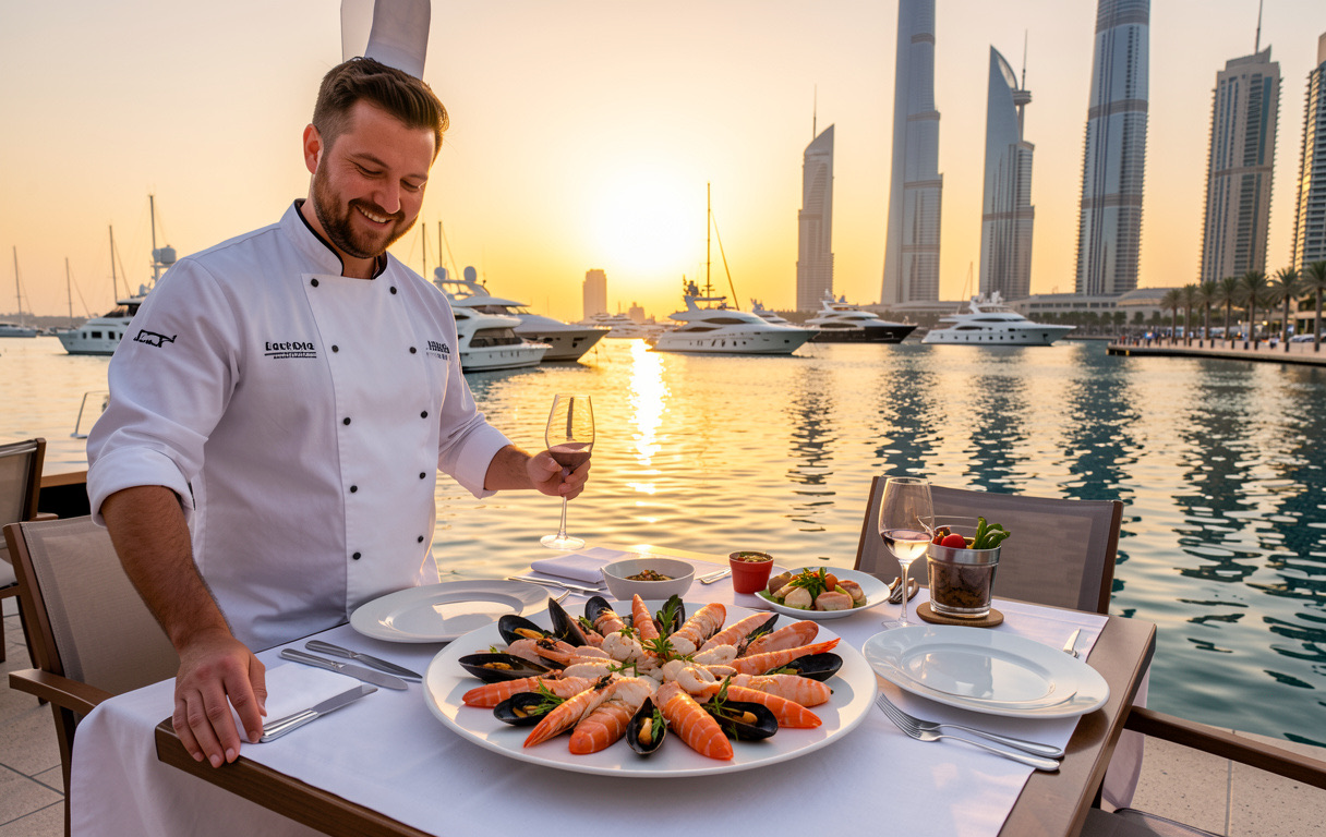 Private chefs in Dubai Marina