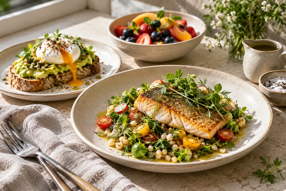 Portable breakfast routines, preferred family dishes and destination-specific seasonal menus.