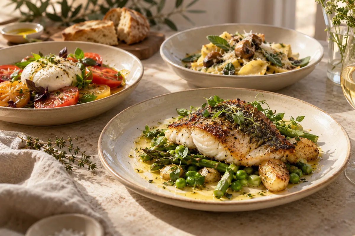 Preferred daily meals, guest tasting menus and tailored celebration dishes.