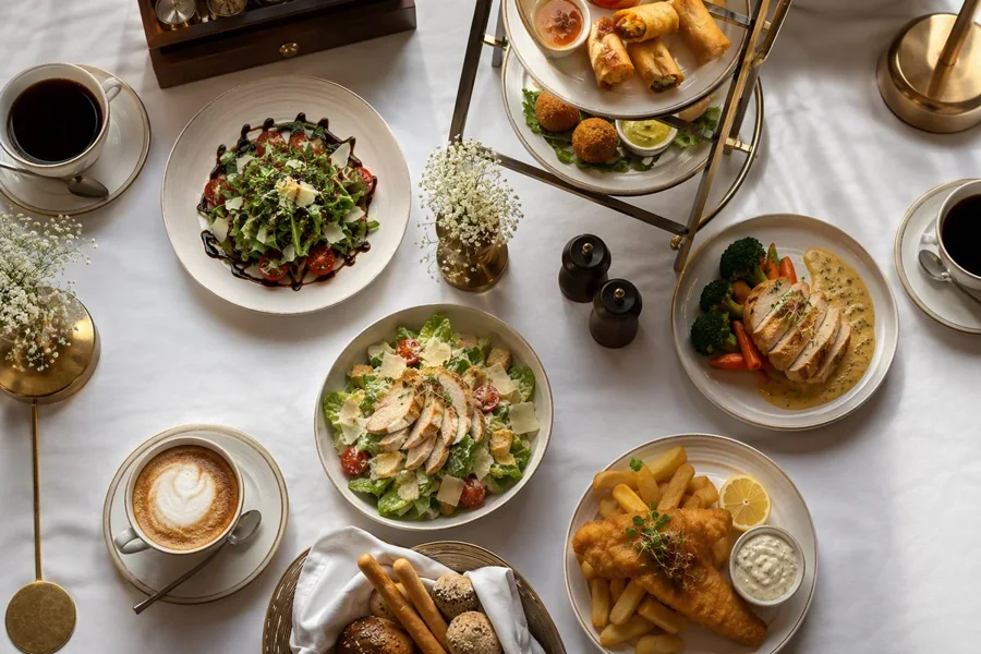 1 Coffee Break & Lunch — Menu Option 1, myCHEF catering menu