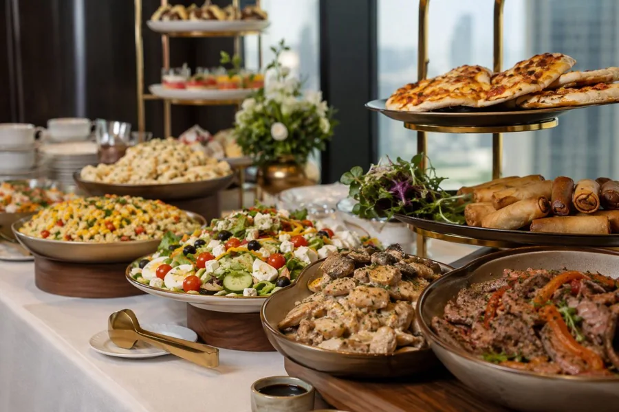 1 Coffee Break & Lunch — Menu Option 2, myCHEF catering menu