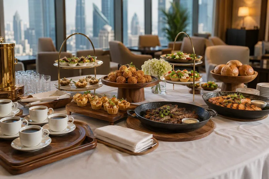 Premium 1 Coffee Break & Lunch — Menu Option 3, myCHEF catering menu