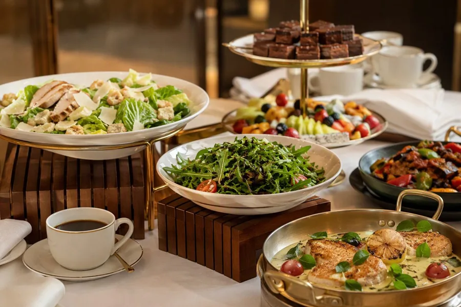 2 Coffee Breaks & Lunch — Menu Option 1, myCHEF catering menu