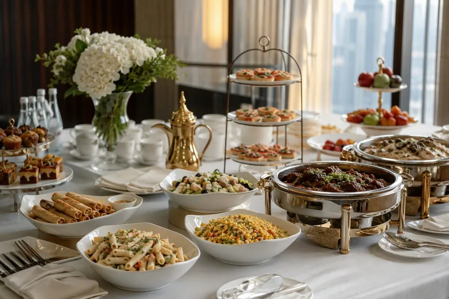 2 Coffee Breaks & Lunch — Menu Option 2, myCHEF catering menu