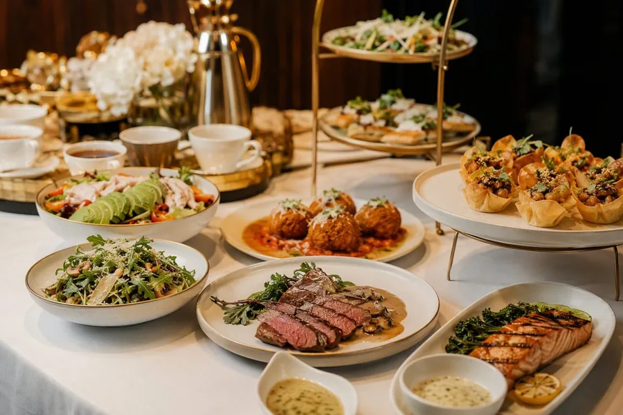 Premium 2 Coffee Breaks & Lunch — Menu Option 3, myCHEF catering menu
