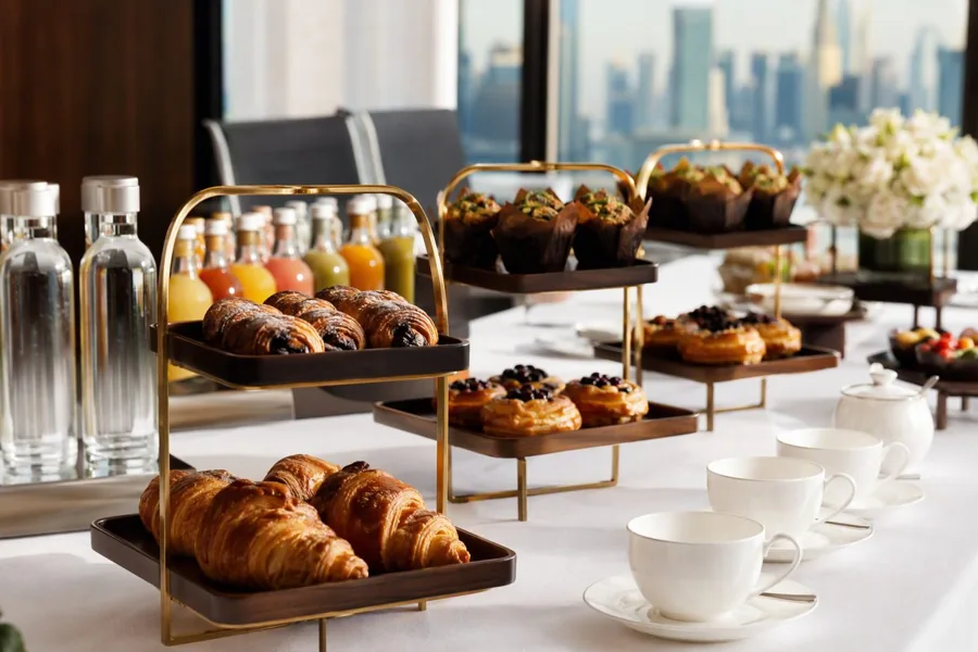 2 Coffee Breaks (Morning & Afternoon) — Without Lunch, myCHEF catering menu