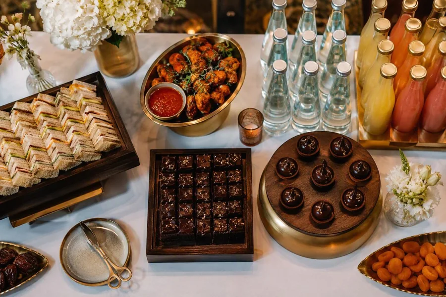 Light Buffet — Menu Option 1, myCHEF catering menu