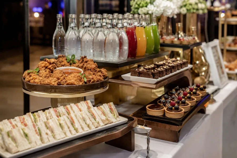 Light Buffet — Menu Option 2, myCHEF catering menu