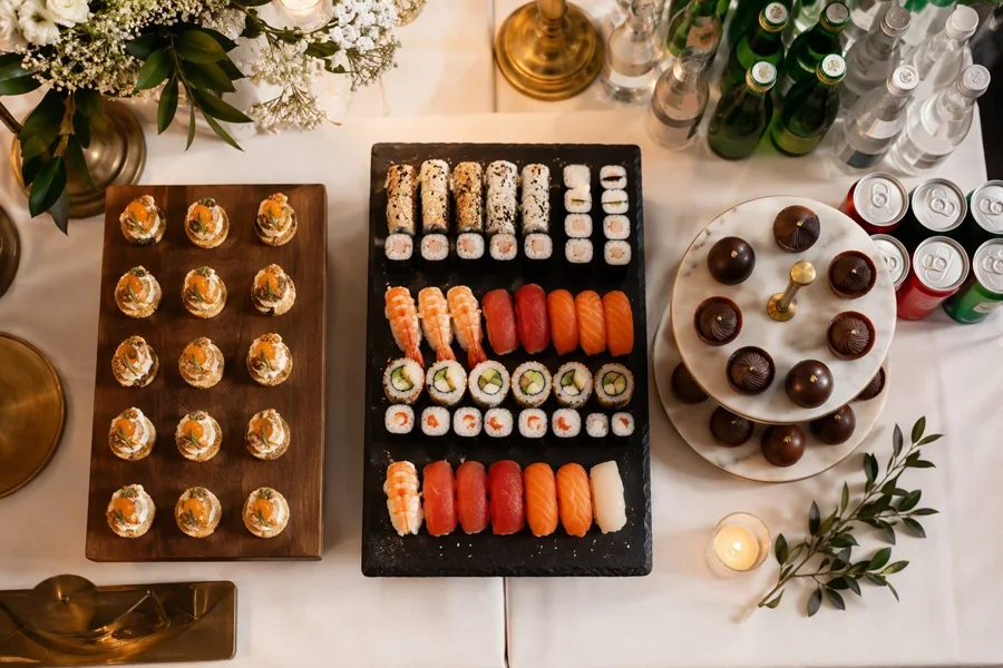 Premium Light Buffet — Menu Option 5, myCHEF catering menu