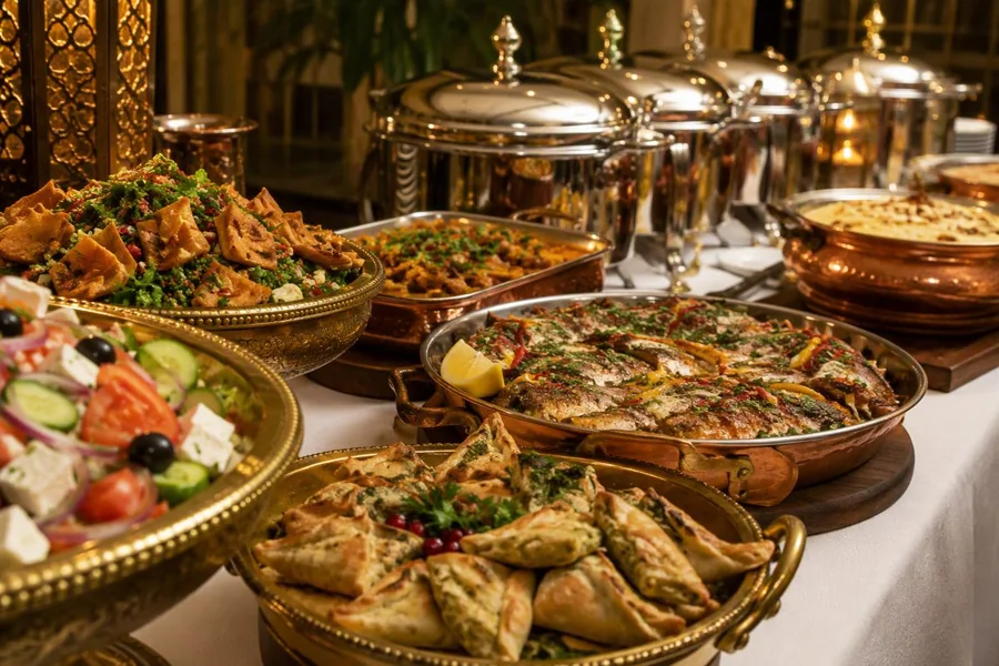 Arabic Buffet — Menu Option 1, myCHEF catering menu