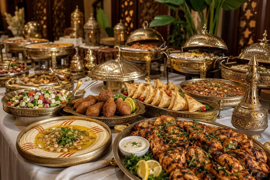 Arabic Buffet — Menu Option 2, myCHEF catering menu