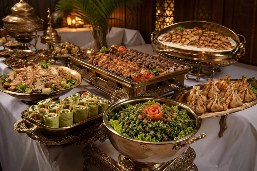 Premium Arabic Buffet — Menu Option 3, myCHEF catering menu