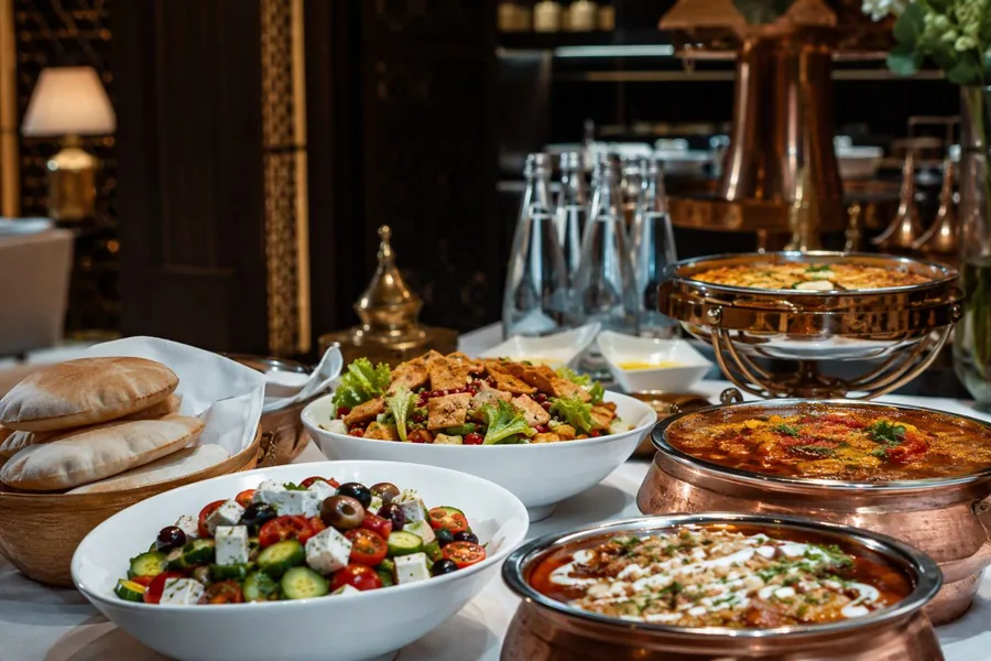 Arabic Buffet (Small Group) — Menu Option 1, myCHEF catering menu