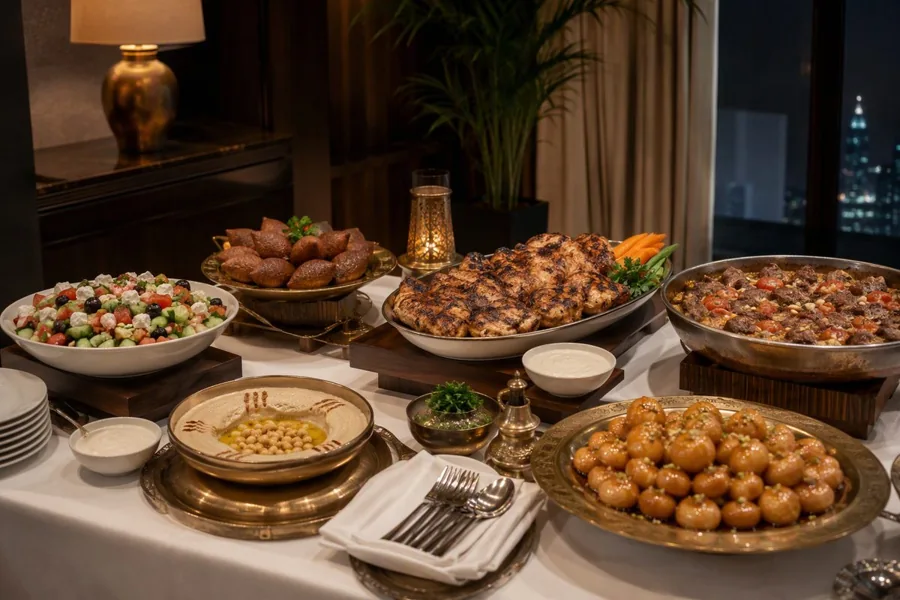Arabic Buffet (Small Group) — Menu Option 2, myCHEF catering menu