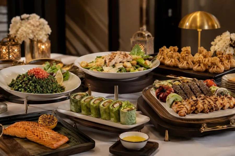 Premium Arabic Buffet (Small Group) — Menu Option 3, myCHEF catering menu