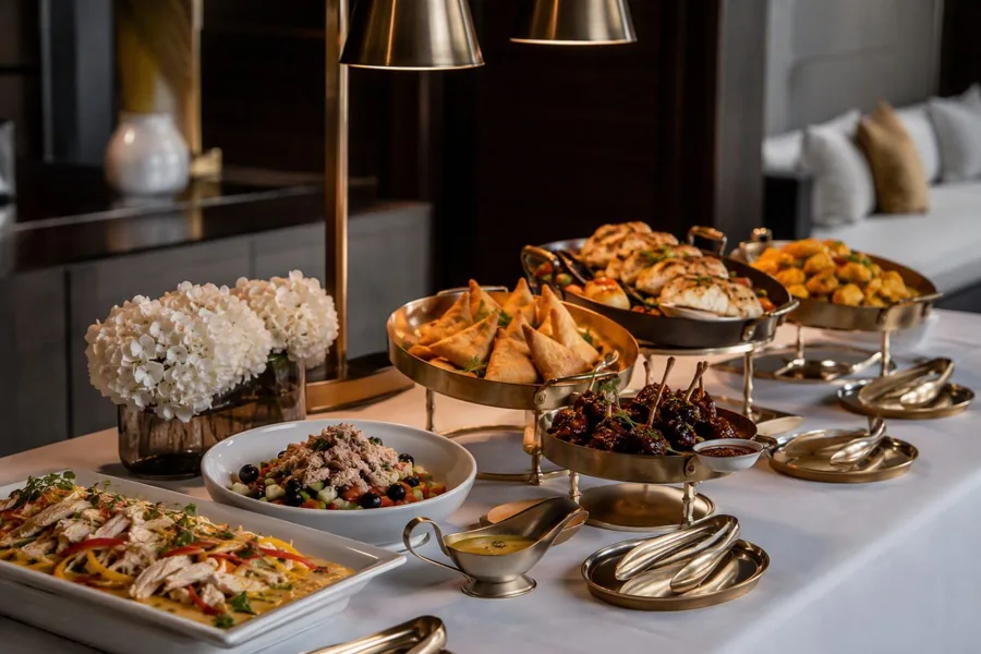 International Buffet (Small Group) — Menu Option 3, myCHEF catering menu