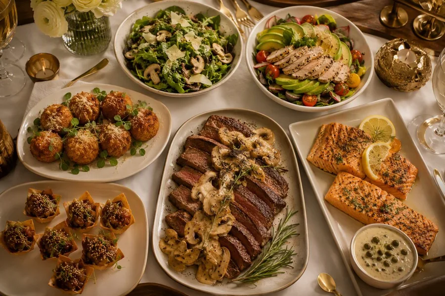Premium International Buffet (Small Group) — Menu Option 3, myCHEF catering menu