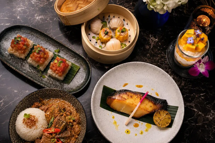 Asian Tasting — 7 Course, myCHEF signature dinner menu