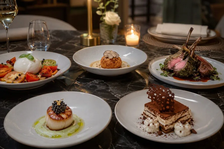 Italian Tasting — 7 Course, myCHEF signature dinner menu