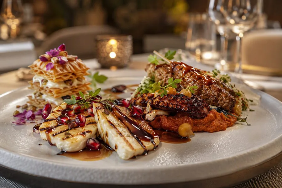 Mediterranean Tasting — 7 Course, myCHEF signature dinner menu