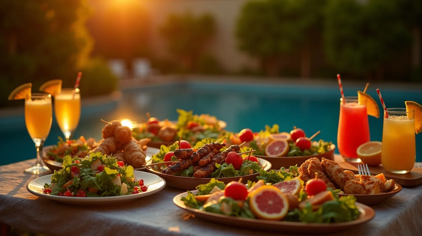 Pool Party Catering