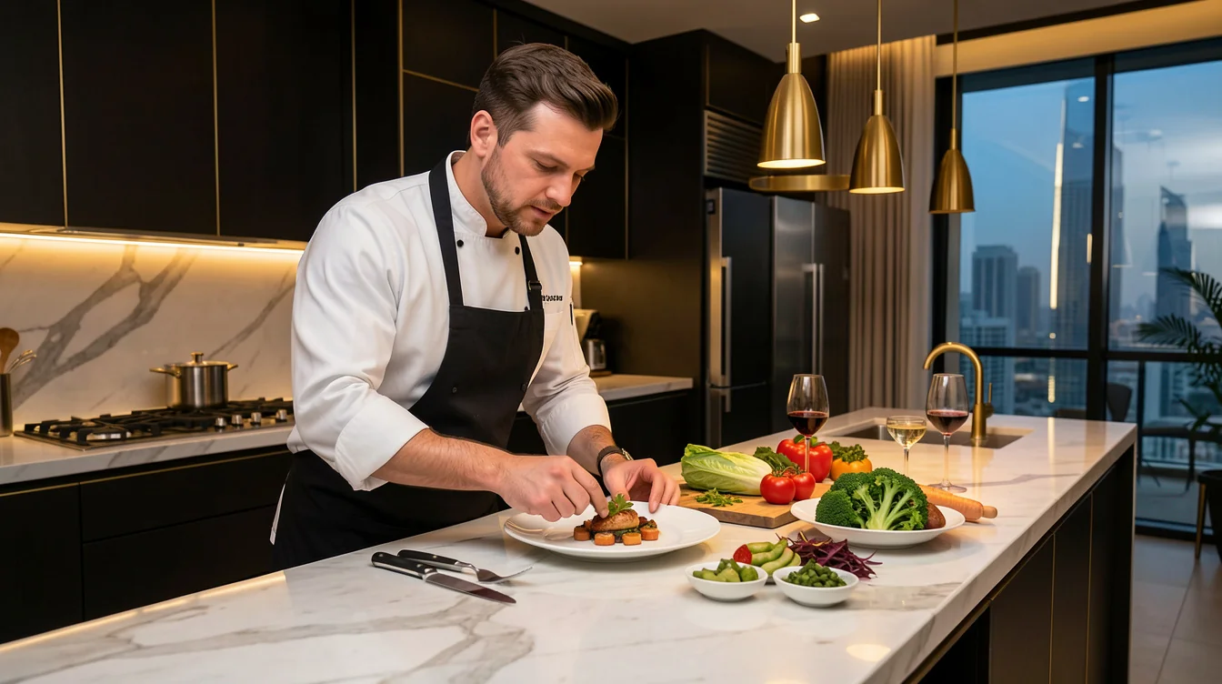 Private chef prices and menus in Dubai