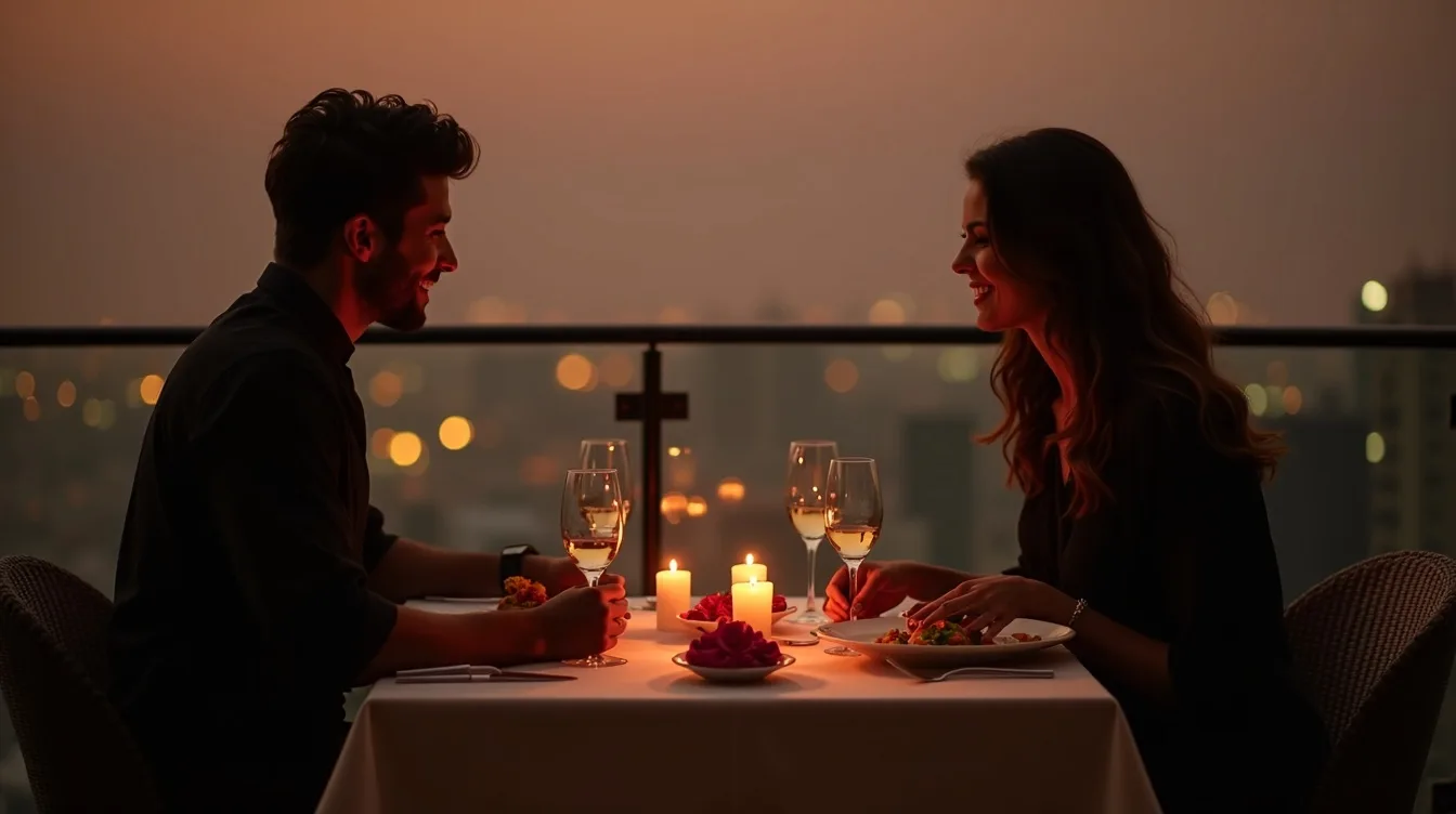 Romantic Dinner Setup — luxury catering dubai