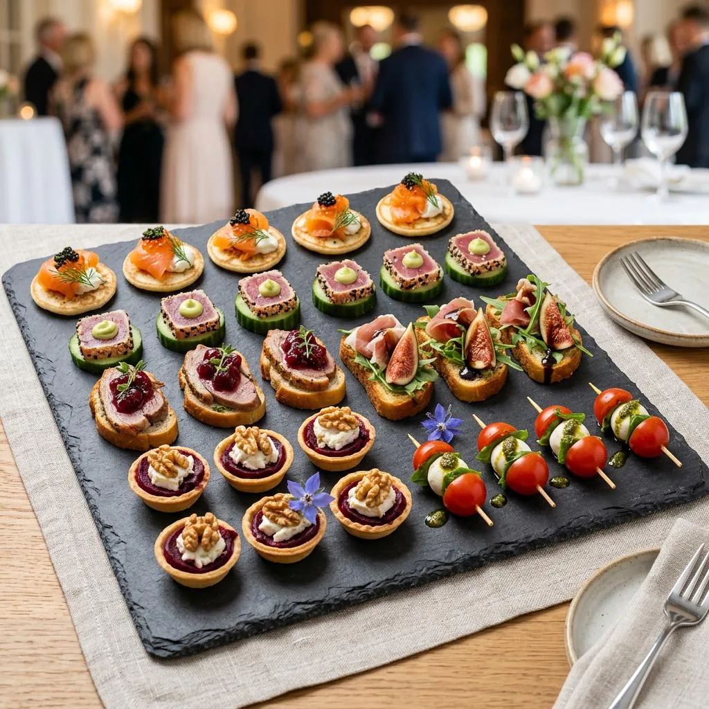 Smoked Salmon Canapes — private chef dubai