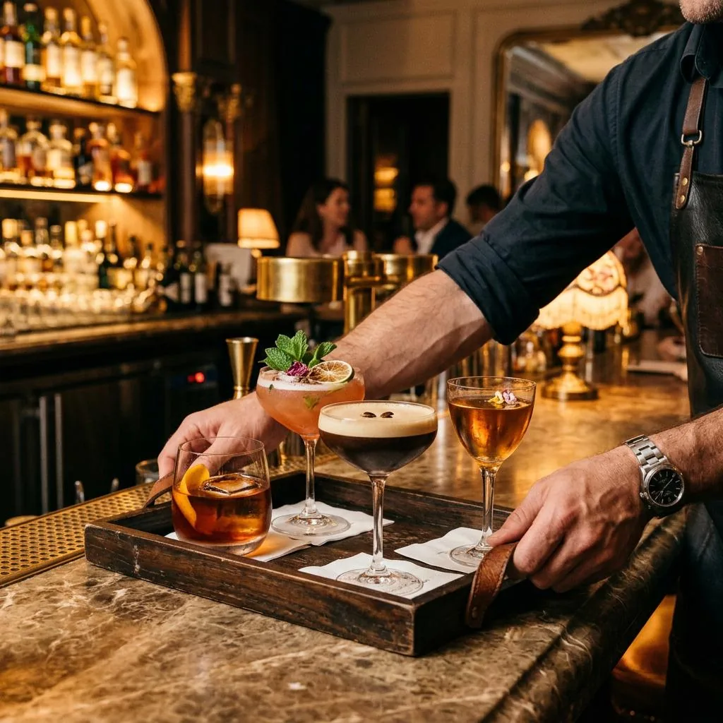 Signature Cocktail Pairing — private chef dubai