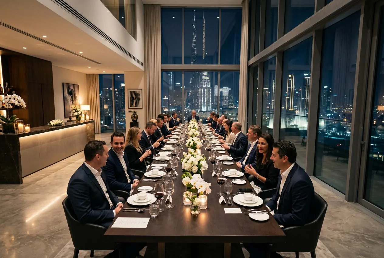 Business Lunch Service — luxury catering dubai