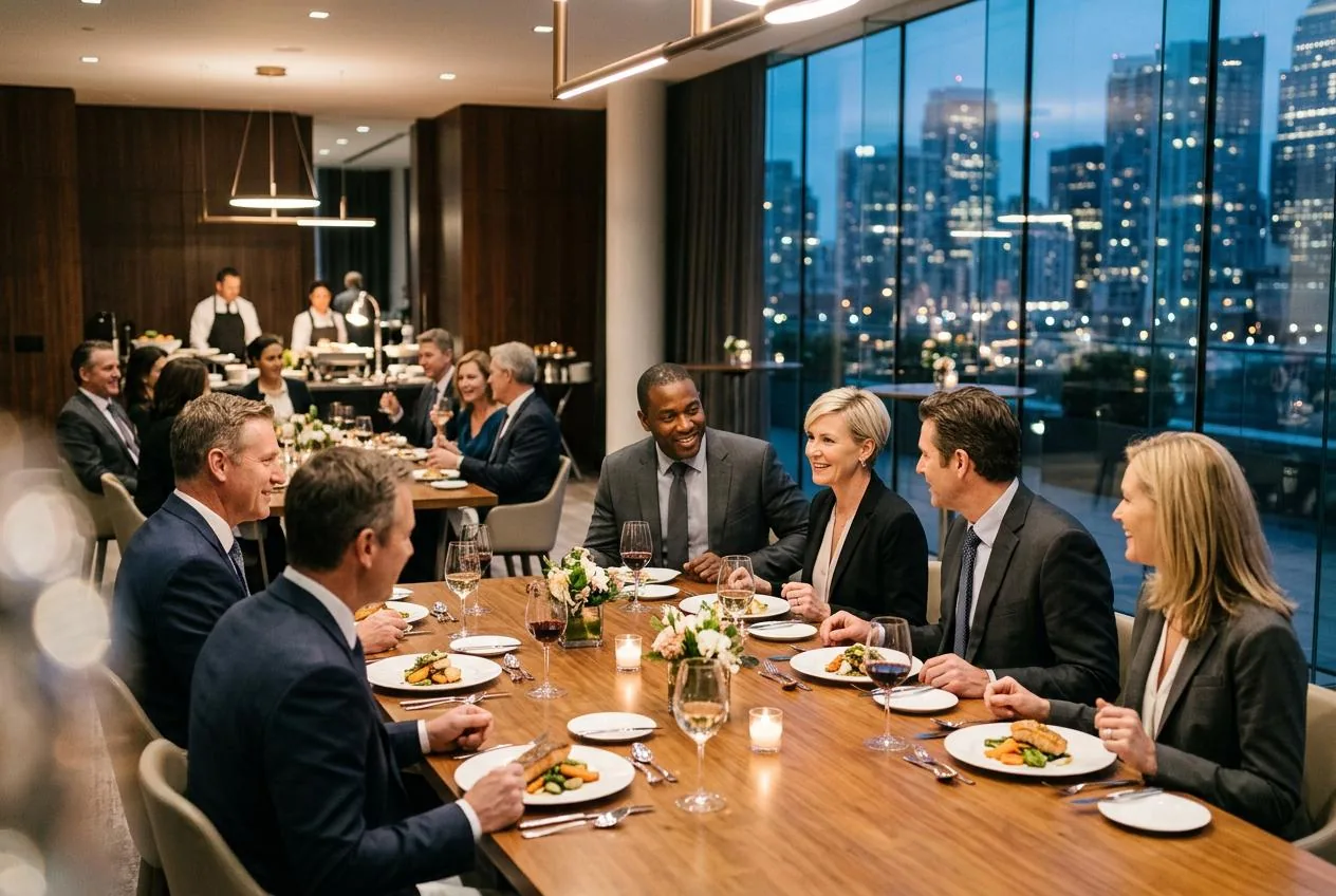 Corporate Gala Dinner — luxury catering dubai