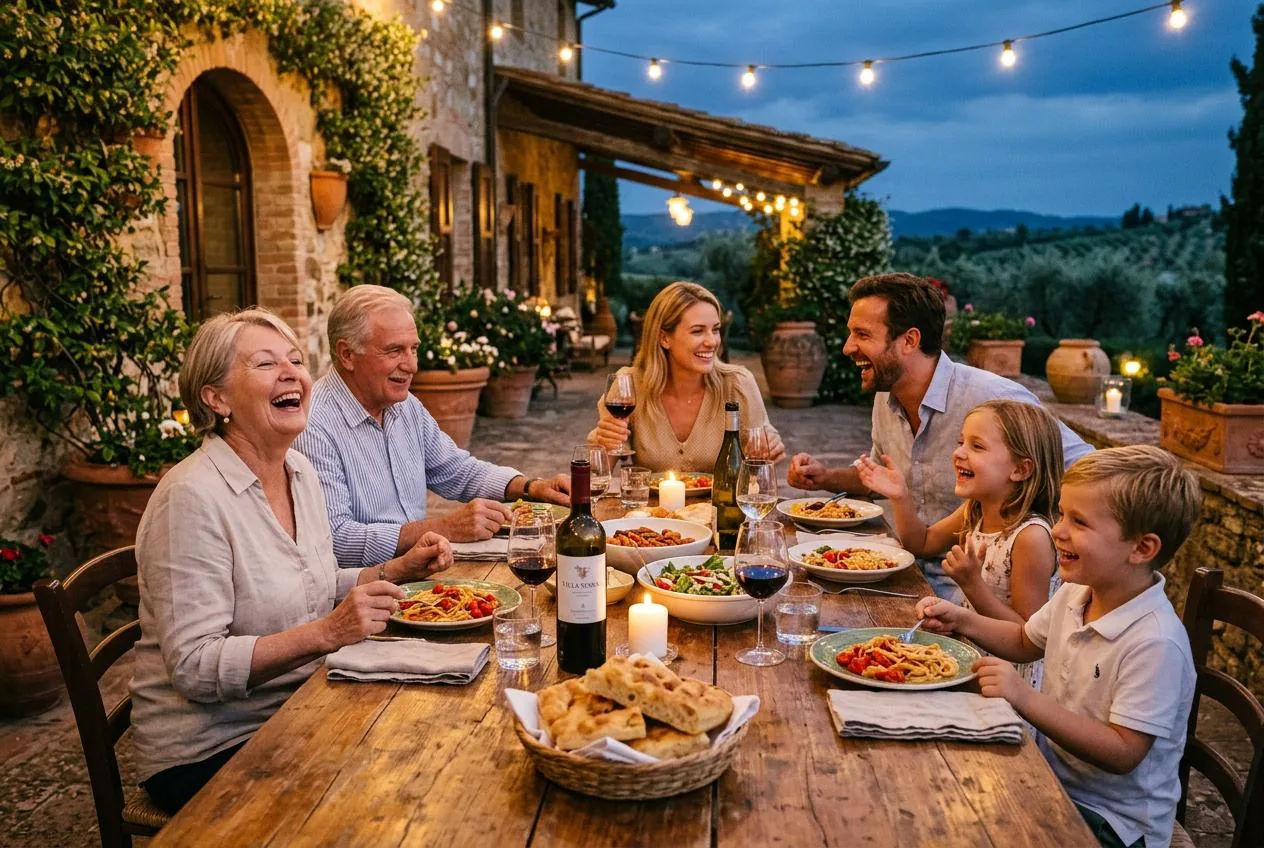 Founder at a private dinner event